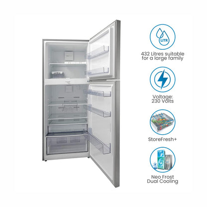 Beko 463L Frost Free Inverter Refrigerator, RFF463IF