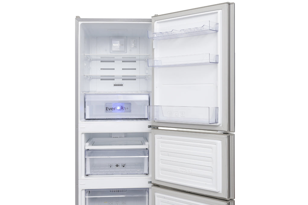 Beko 340L 3 Door Refrigerator, RTNT340E50VZX